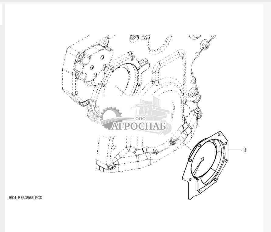 9901 Вкладыш насоса охлаждающей жидкости 